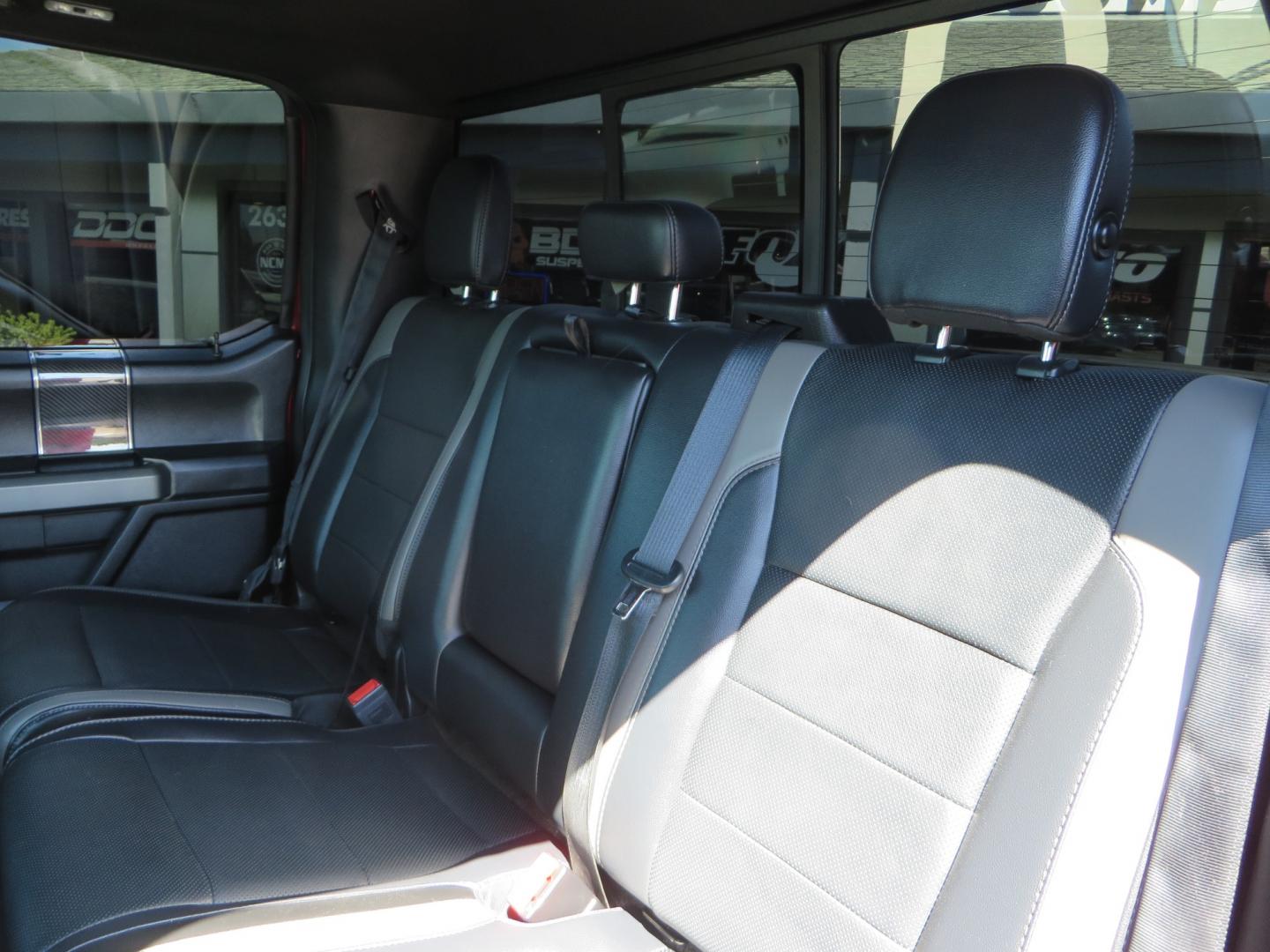 2018 MAROON /BLACK Ford F-150 Raptor SuperCrew 4WD (1FTFW1RG0JF) with an 3.5L engine, automatic transmission, located at 2630 Grass Valley Highway, Auburn, CA, 95603, (530) 508-5100, 38.937893, -121.095482 - Clean Raptor featuring a set of Eibach front springs, 37" BFG KO2 tires, and led fog lights. - Photo#47